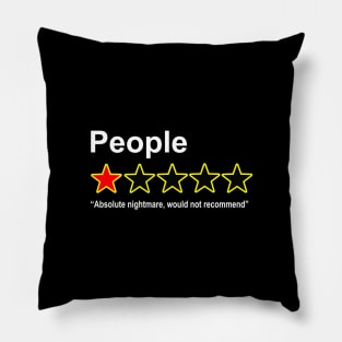 People one star Pillow