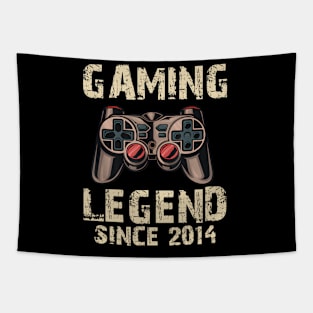 Gaming Legend 2014 Gamer Boys 7th Birthday Video Games 7 Boy Tapestry