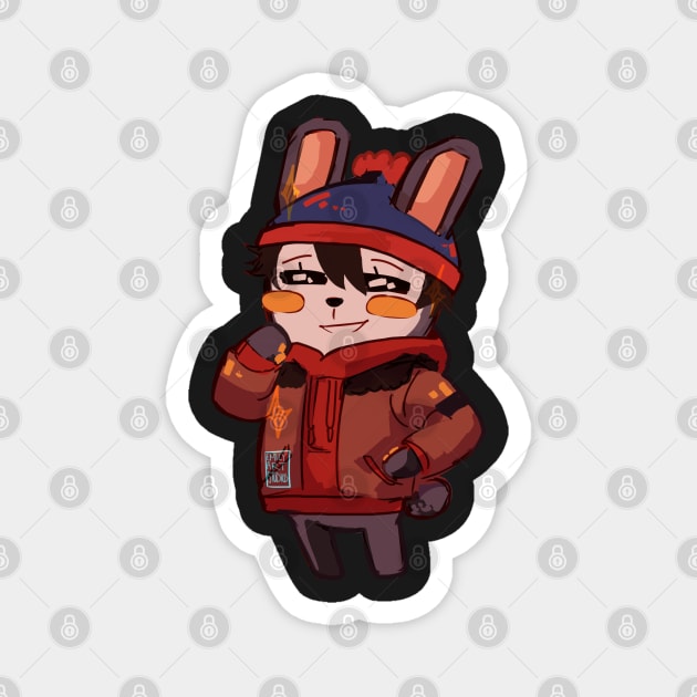 Bunny! Stan Marsh Magnet by emilyartstudios