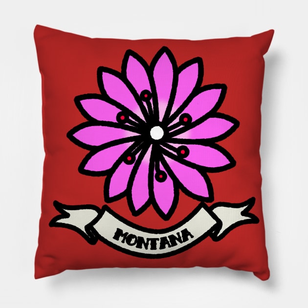 Montana Pillow by kmtnewsmans