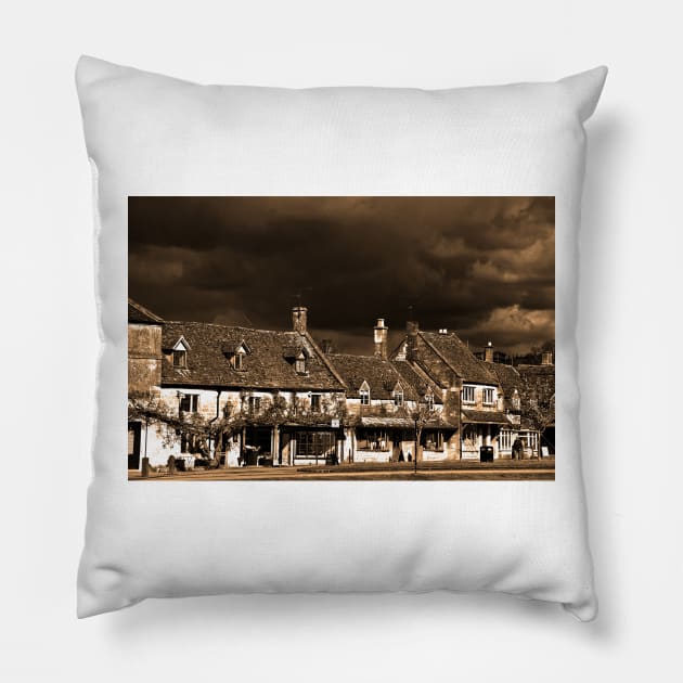 Broadway Cotswolds Worcestershire England UK Pillow by AndyEvansPhotos