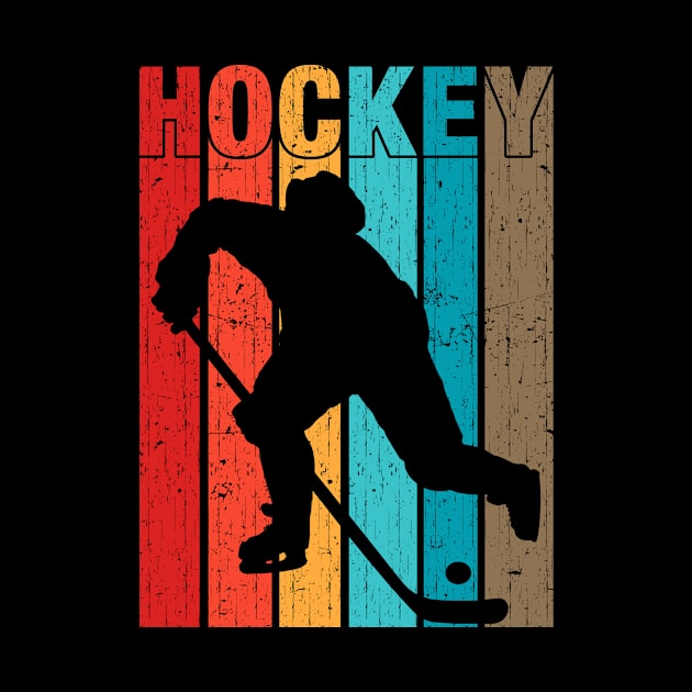 Hockey Gift Hockey Players Vintage by TMSTORE