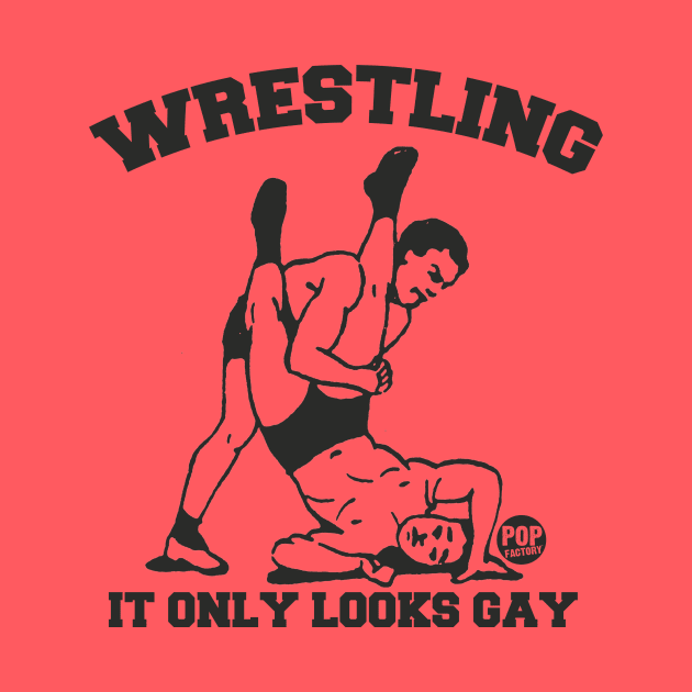 wrestling by toddgoldmanart