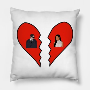 Pete and Kim’s Break Up Pillow