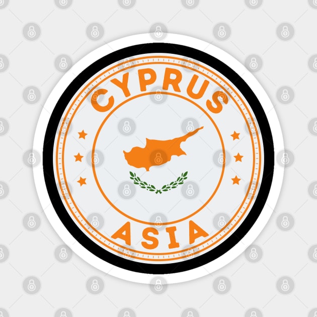 Cyprus Magnet by footballomatic