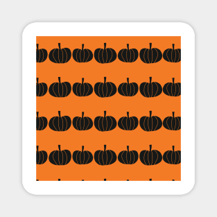 Pumpkin Stripes Magnet