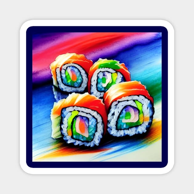 Sushi Lover Magnet by ArtistsQuest