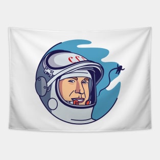 Alexey Leonov- first spacewalk Tapestry