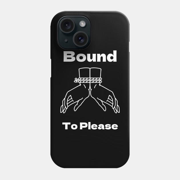 Bound To Please - Tied Hands in Rope Phone Case by Snark Wear