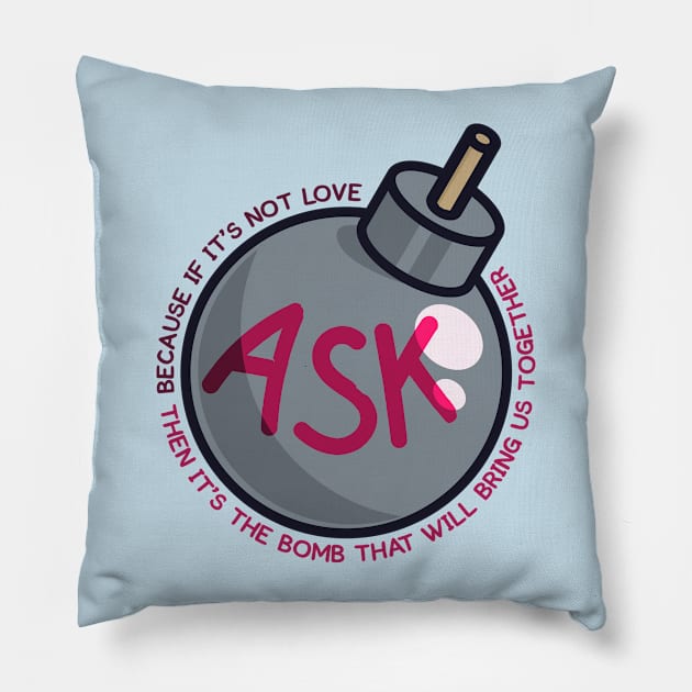 Ask Pillow by Tift23