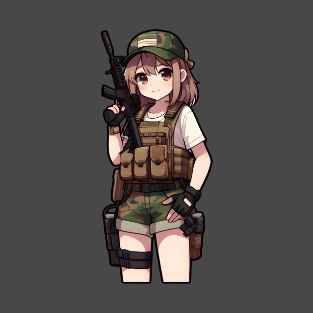 Tactical Girl by Rawlifegraphic