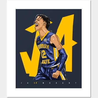 Ja Morant Design Poster for Sale by velonya