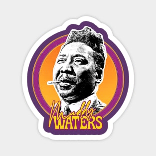 Muddy Waters /// Vintage Style Fan Art Design Magnet