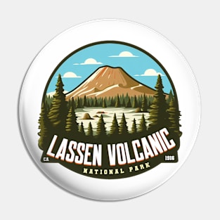 Lassen Volcanic National Park Pin