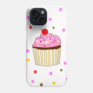 EVERYTHING Is Better With Sprinkled Cupcake Lover - Cupcake Art Phone Case