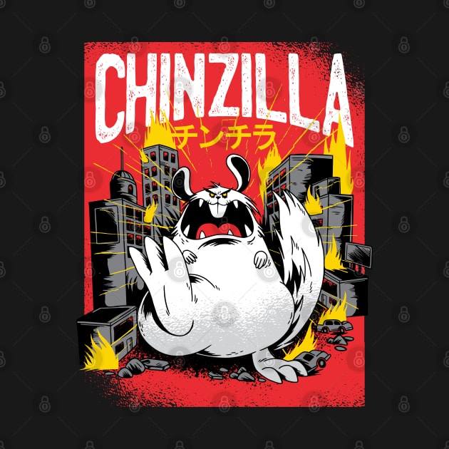 CHINCHILLA MONSTER - CHINZILLA! by jasebro