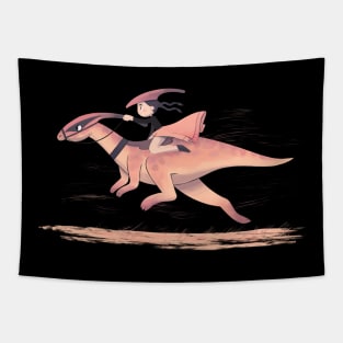 Dino-racer Tapestry