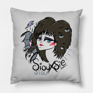 Tribute to the queen of goth Pillow