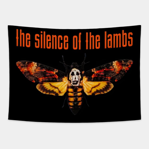 The Silence22 The Silence of the Lambs Tapestry by Crazy Cat Style