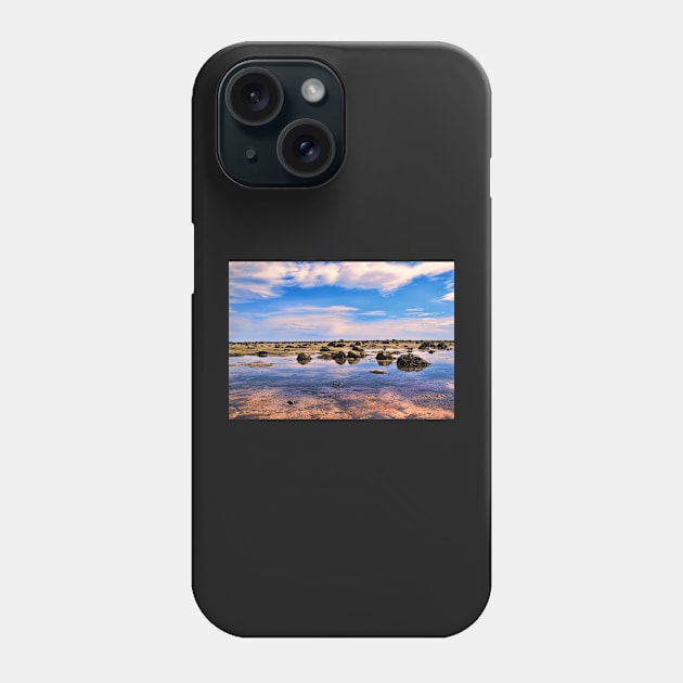 Seascape-North Sea,Scotland Phone Case by dhphotography