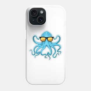 Octopus Sunglasses Phone Case