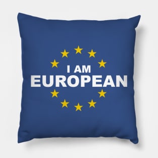 I Am European Pillow