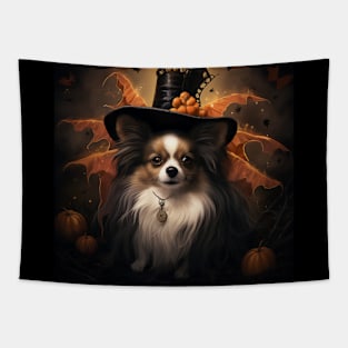 Halloween Papillon Tapestry