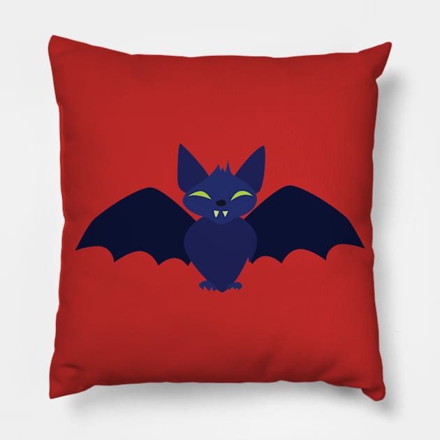 Halloween Black Bat Pillow by holidaystore