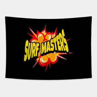 Surf Masters , Hello Summer Vintage Funny Surfer Riding Surf Surfing Lover Gifts Tapestry