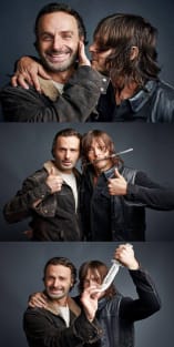 Rick and Daryl Magnet