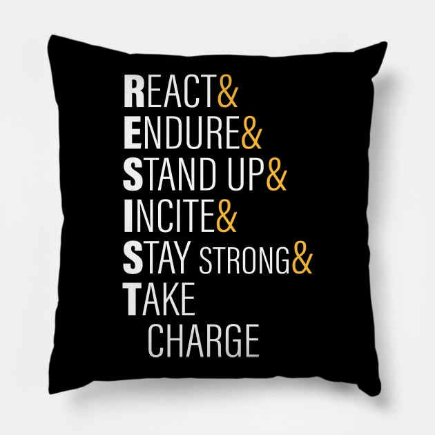 Take Charge Pillow by amalya