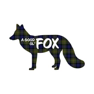 Fox Critter - MacLaren Plaid T-Shirt