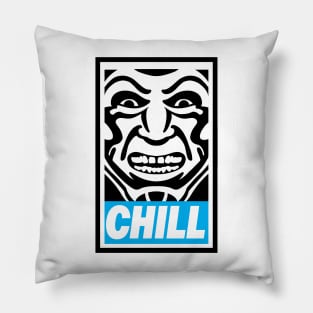 Chill in Blue Pillow