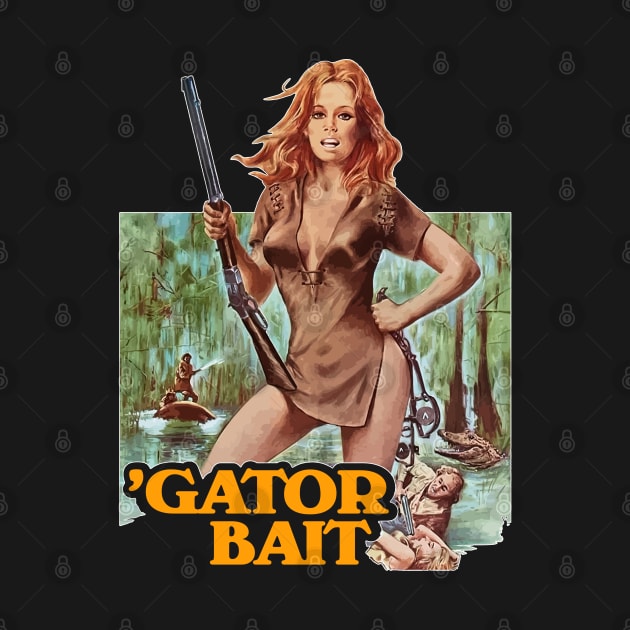 'Gator Bait ))(( Cult Classic Horror Fan Art by darklordpug