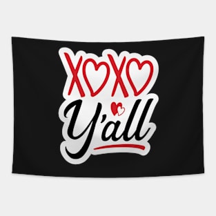 Valentine's Day Stickers - XOXO Y'all Tapestry