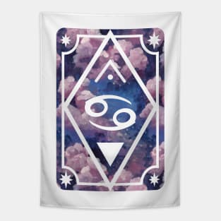 Cancer Zodiac Sign Tapestry