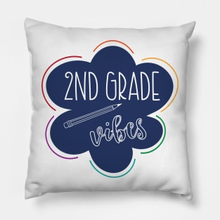 Second Grade Vibes Pillow