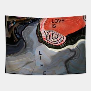 Love is Life Tapestry