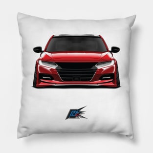 honda accord red Pillow