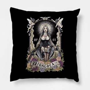 Santa Muerte Pillow