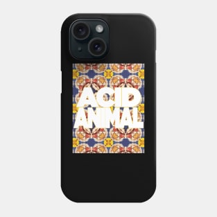 ACID ANIMAL | Psychedelic Tiger Magic | Animal Mirror Art & Design by Tyler Tilley (tiger picasso) Phone Case