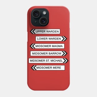 Midsomer Signs (4) Phone Case