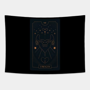 Strength Tarot Card Tapestry