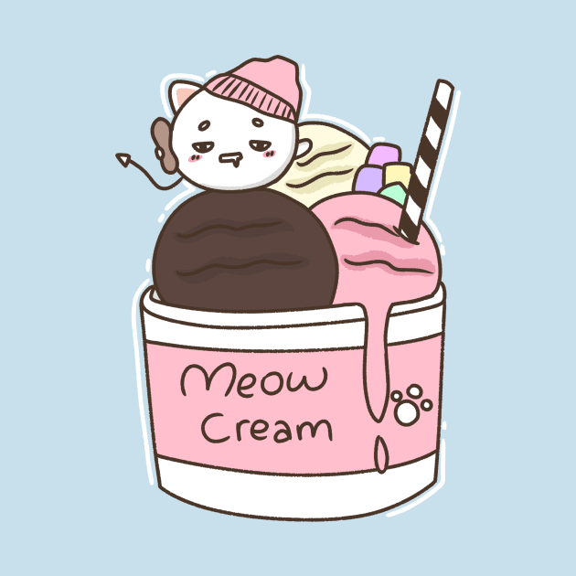 Meow cream by MPArt
