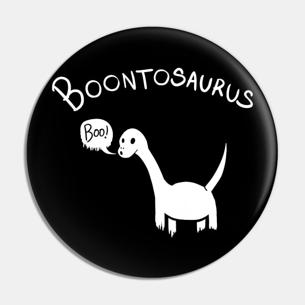 BOOntosaurs Pin by GusDynamite