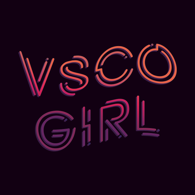 Vsco girl quotes lettering by carolphoto