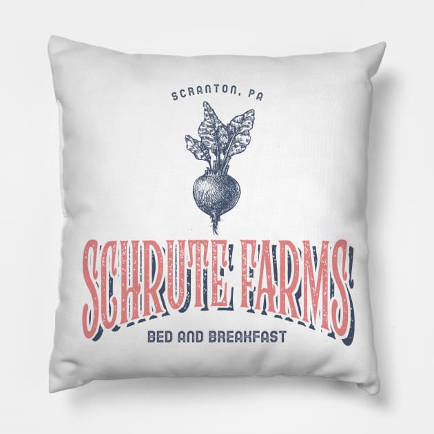 Schrute Farms Beets Pillow by Live Together