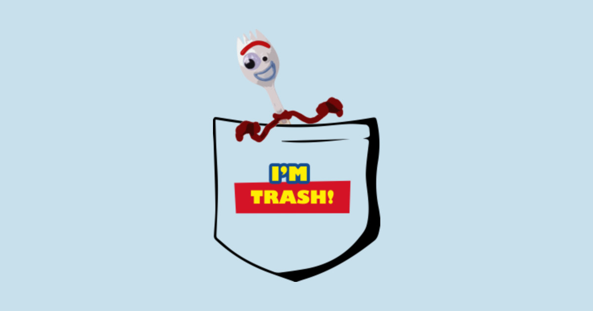 forky im trashed
