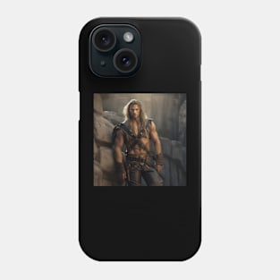 Handsome fantasy warrior Phone Case