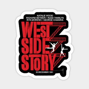 West Side Story t-shirt version BLK Magnet